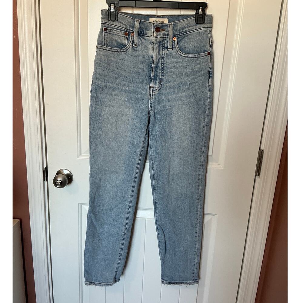 Madewell Mom Jean W25 Medium Wash